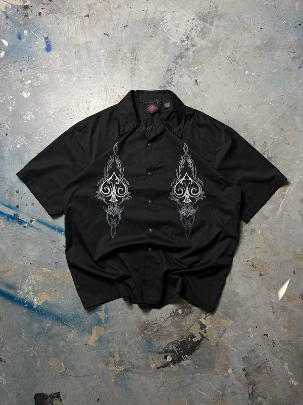 Koszula Dragonfly Spades Shirt Black XL