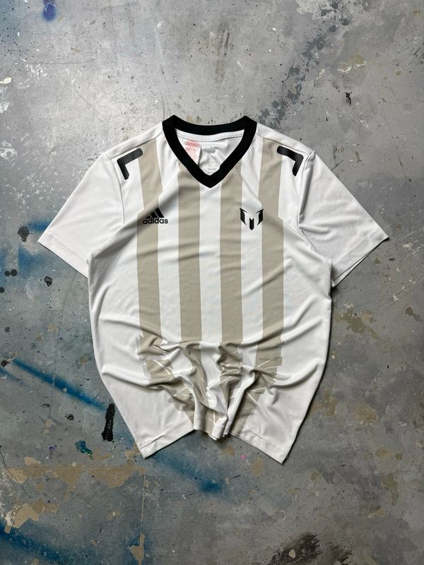 Koszulka Adidas Messi Stripes Jersey White S