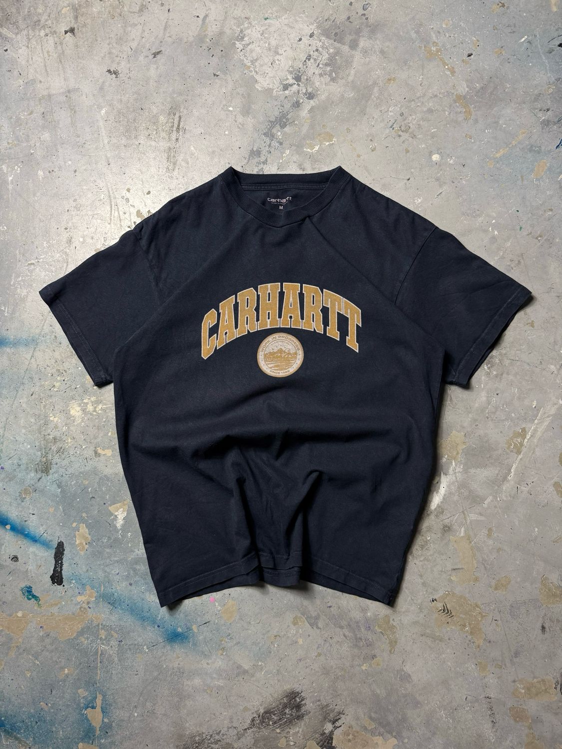 Koszulka Carhartt Berkley Script Tee Navy M
