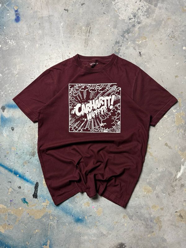 Koszulka Carhartt Comic Tee Burgund M