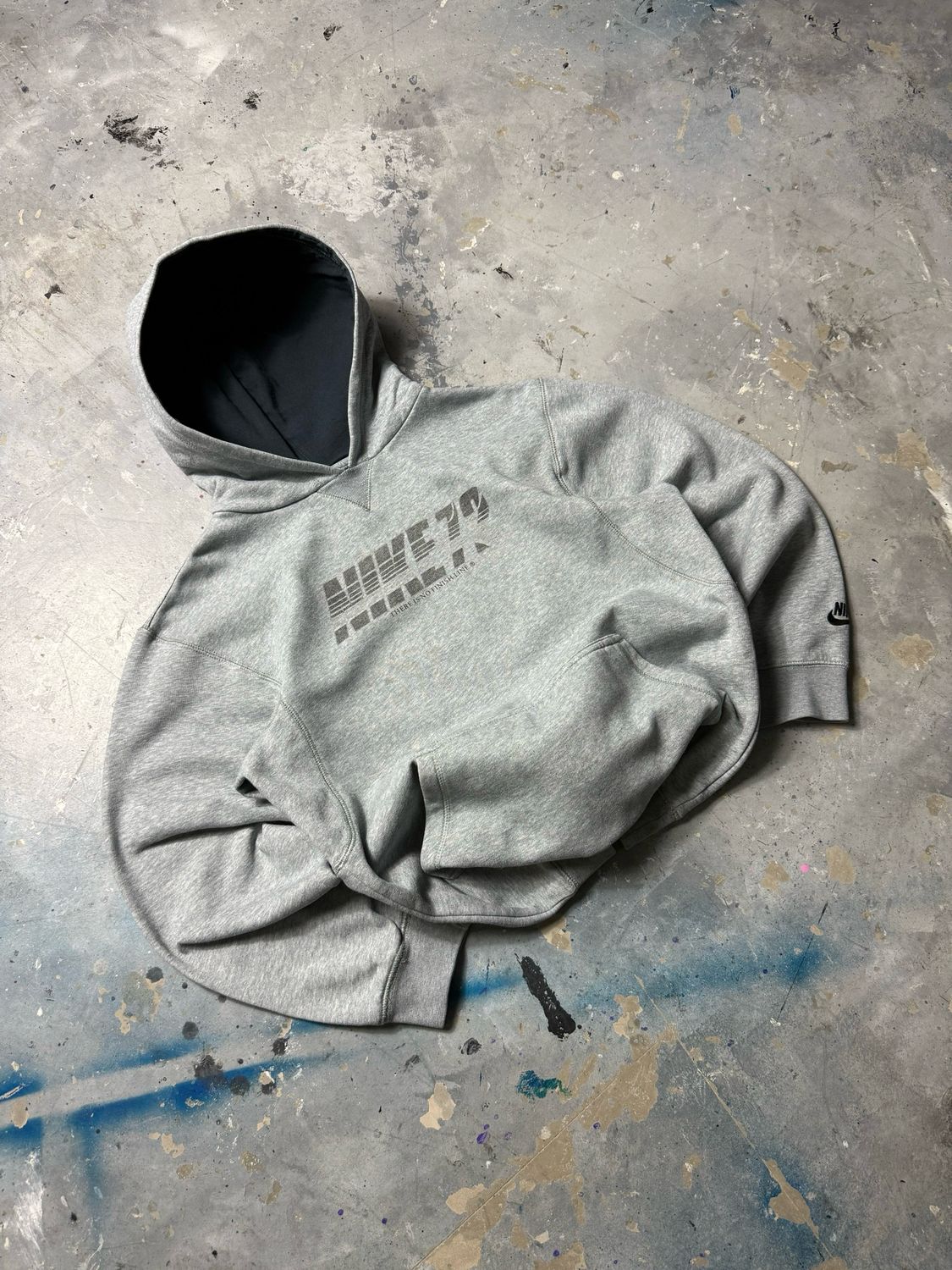 Bluza Nike 72 Hoodie Gray M