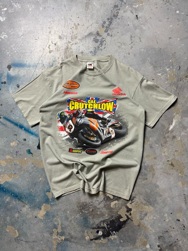 Koszulka Cal Crutchlow Honda Tee Gray M