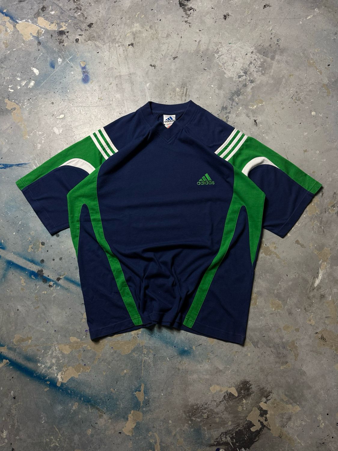 Koszulka Adidas Gre/Sleeves Tee Navy XL