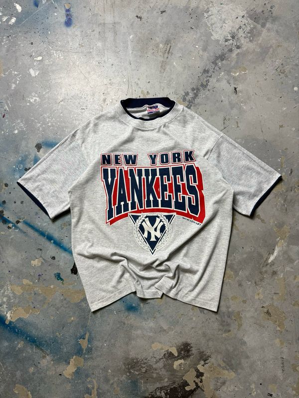 Koszulka MLB New York Yankees 1991 Tee Gray M