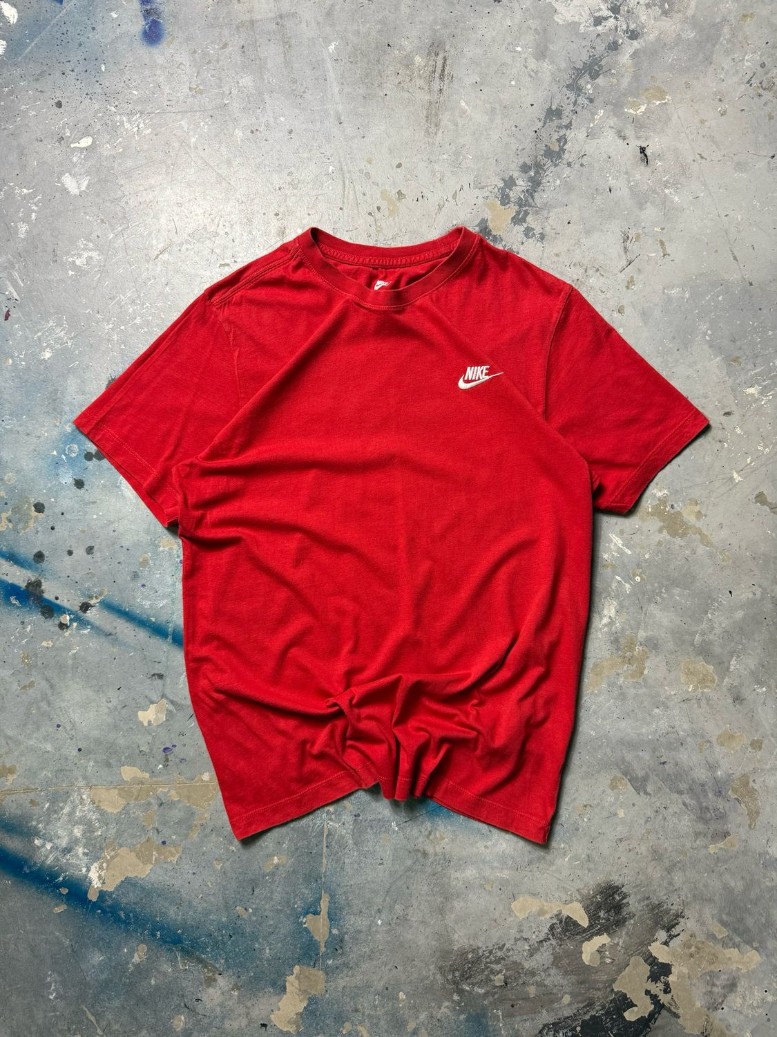 Koszulka Nike Basic Logo Tee Red S