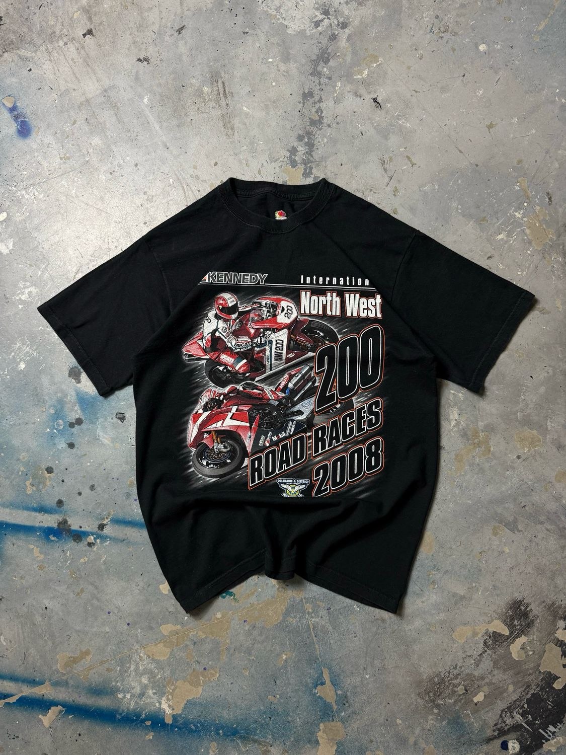 Koszulka North West Road Races 2008 Tee Black S
