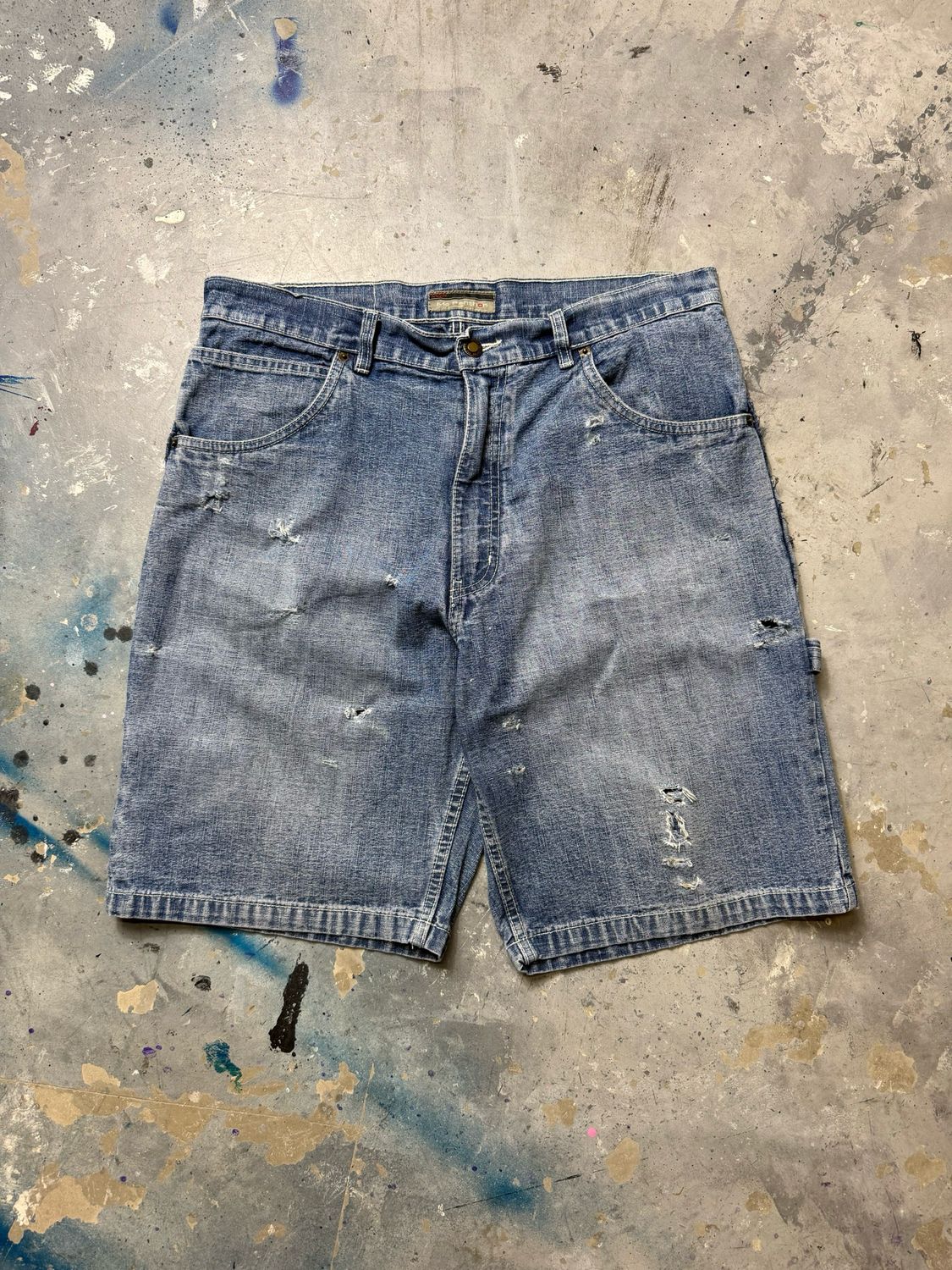 Spodnie Mc Panthon Denim Shorts Blue