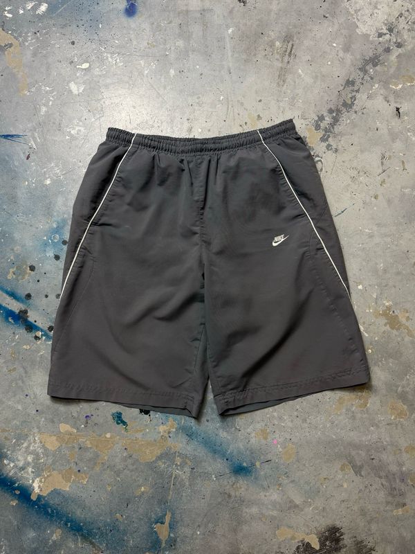 Spodnie Nike Logo Sw/Shorts Dark-Gray