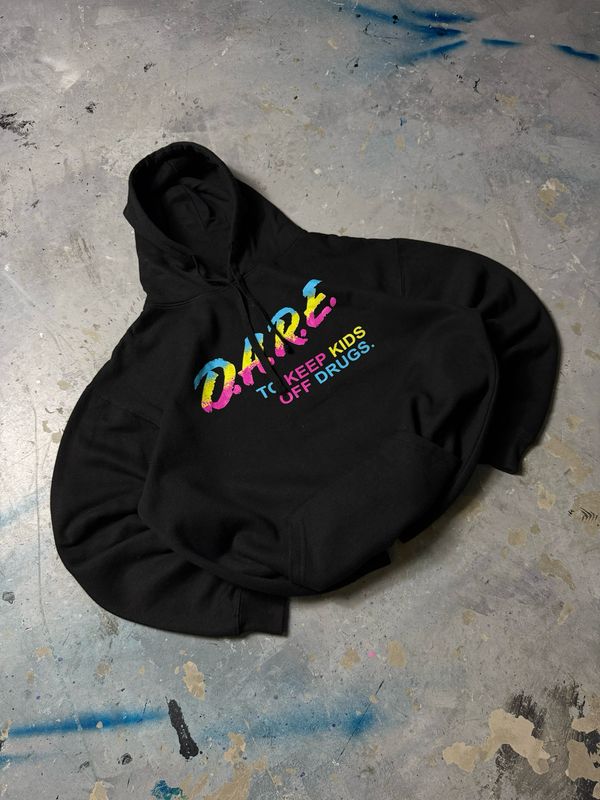 Bluza Dare Say No To Drugs Hoodie Black L