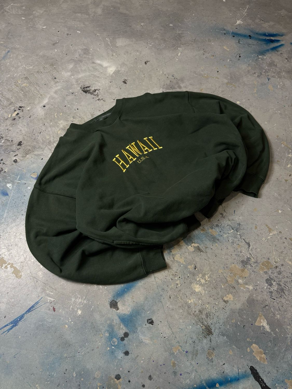 Bluza Hawaii USA Crewneck Green XL