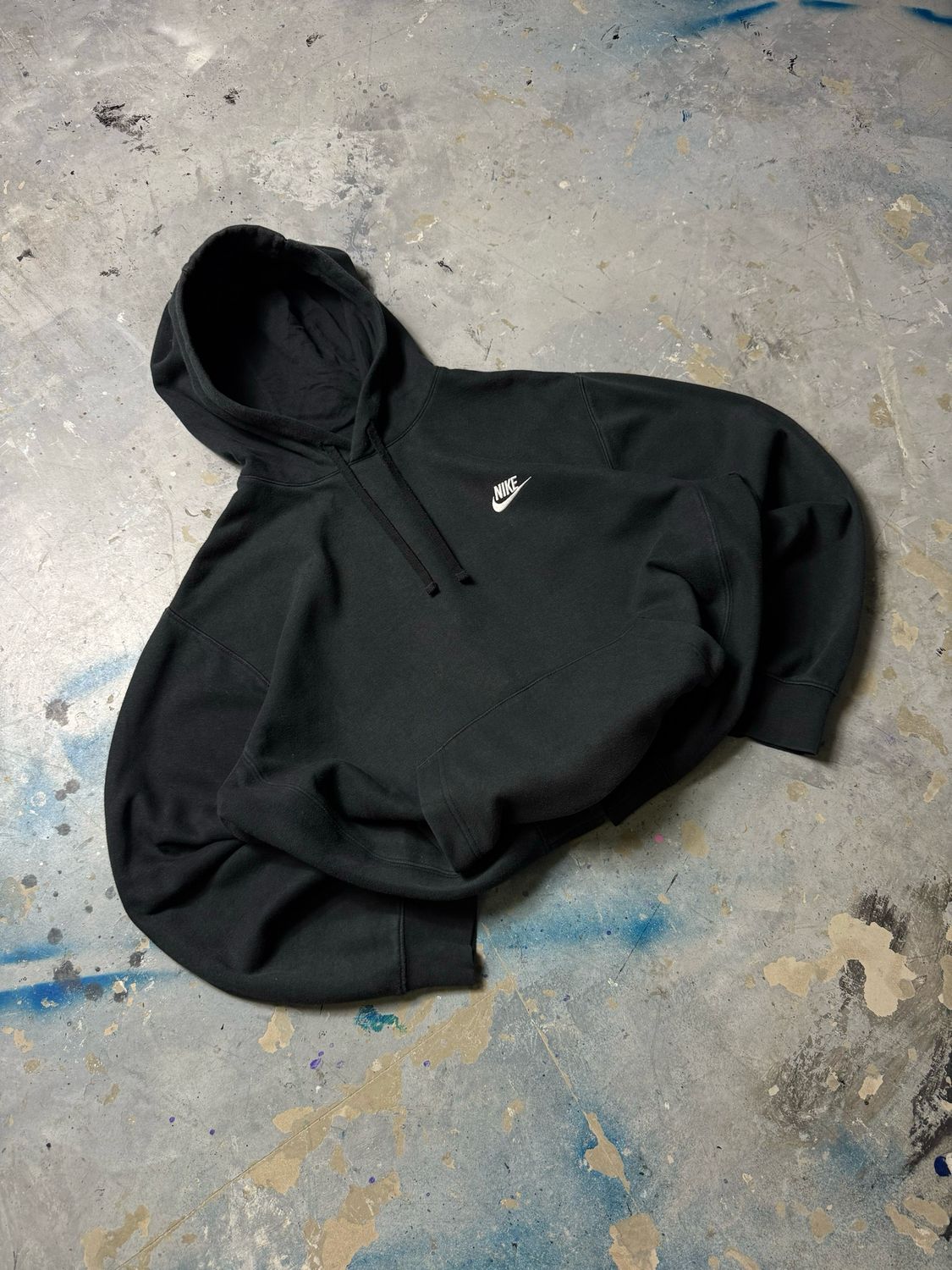 Bluza Nike Basic Logo Hoodie Black L