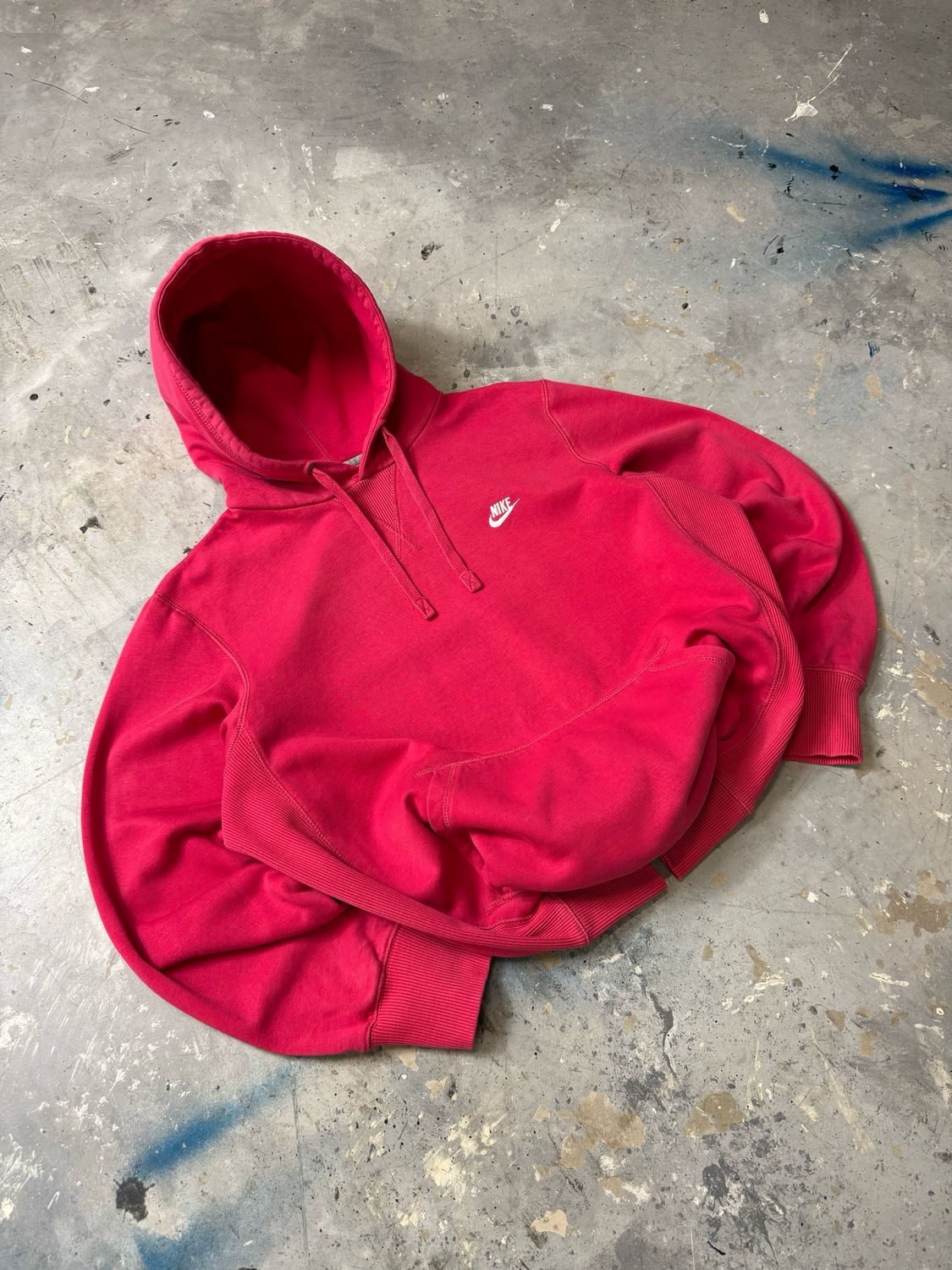 Bluza Nike Basic Logo Hoodie Magenta L