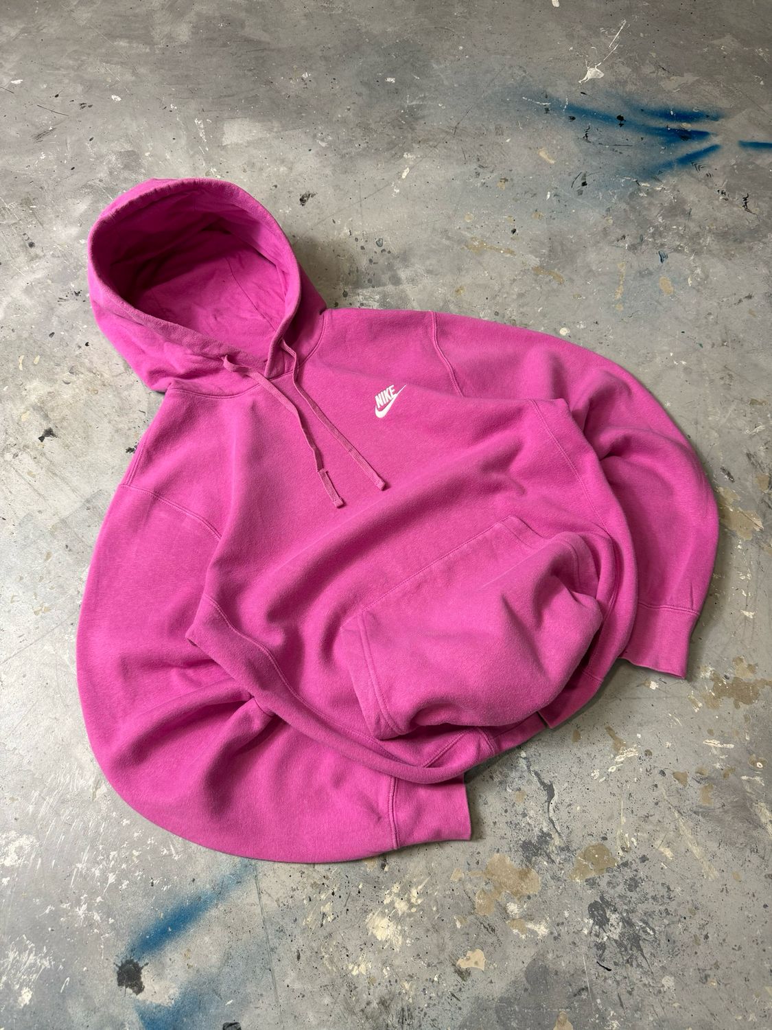 Bluza Nike Basic Logo Hoodie Pink M