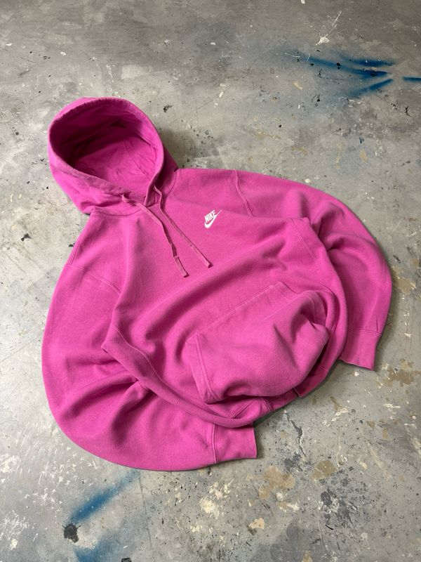 Bluza Nike Basic Logo Hoodie Pink M