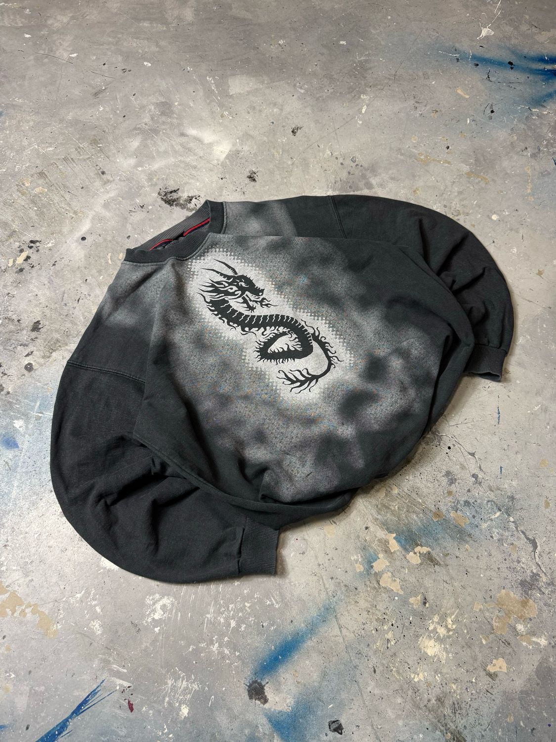 Bluza Sport Line Dragon Crewneck Black L