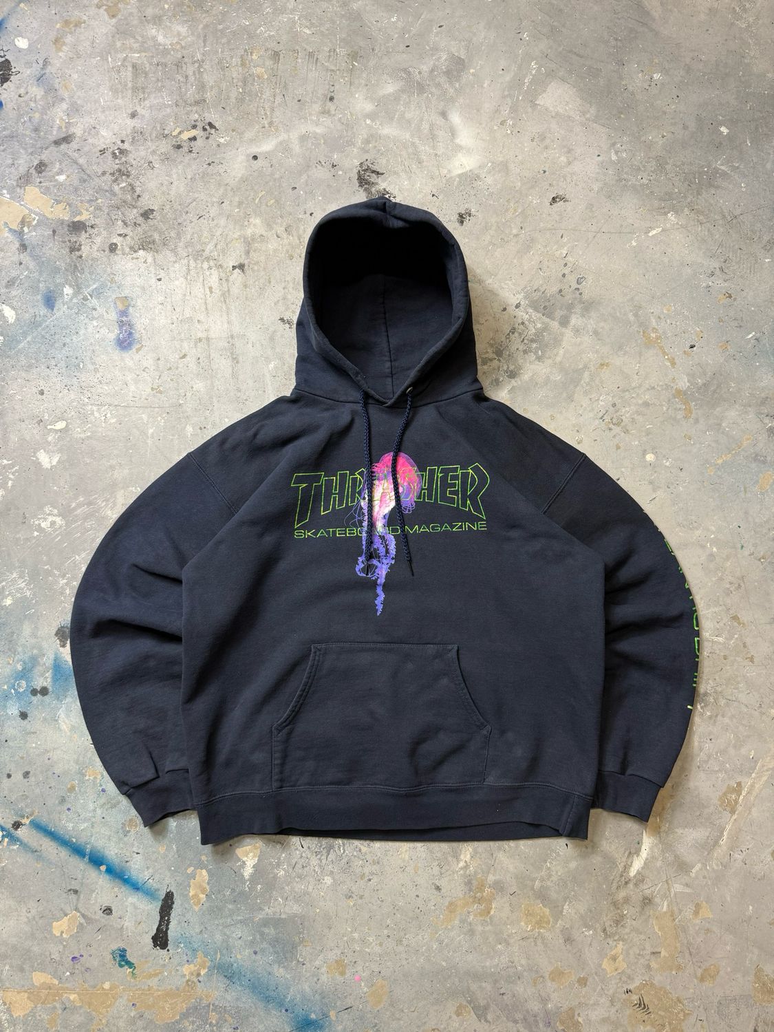 Bluza Thrasher Atlantic Drift Hoodie Black M
