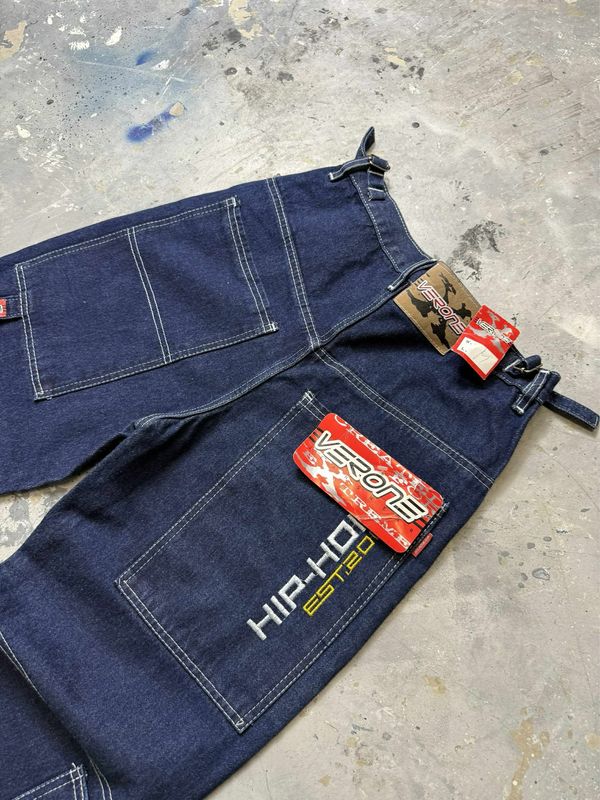 Spodnie Verone Hiphop M Jeans Navy