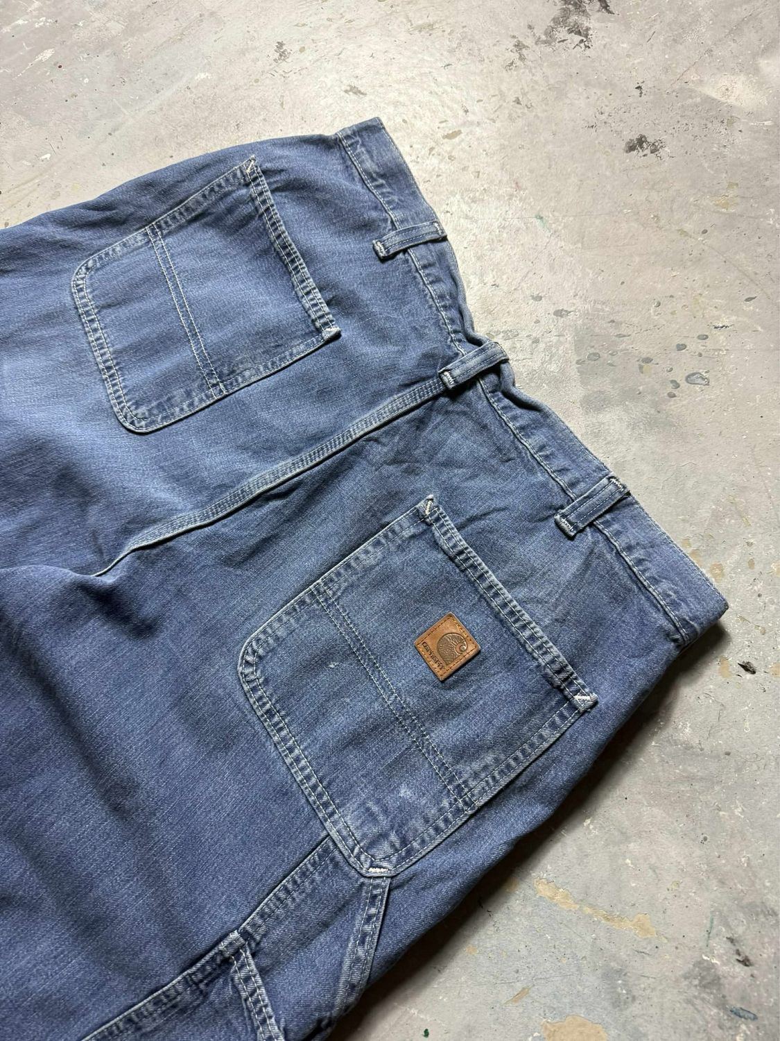 Spodnie Carhartt Dungaree 36/30 Jeans Blue