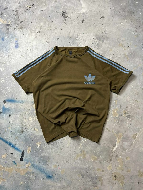 Koszulka Adidas 00s Blu/Stripes Tee Khaki L