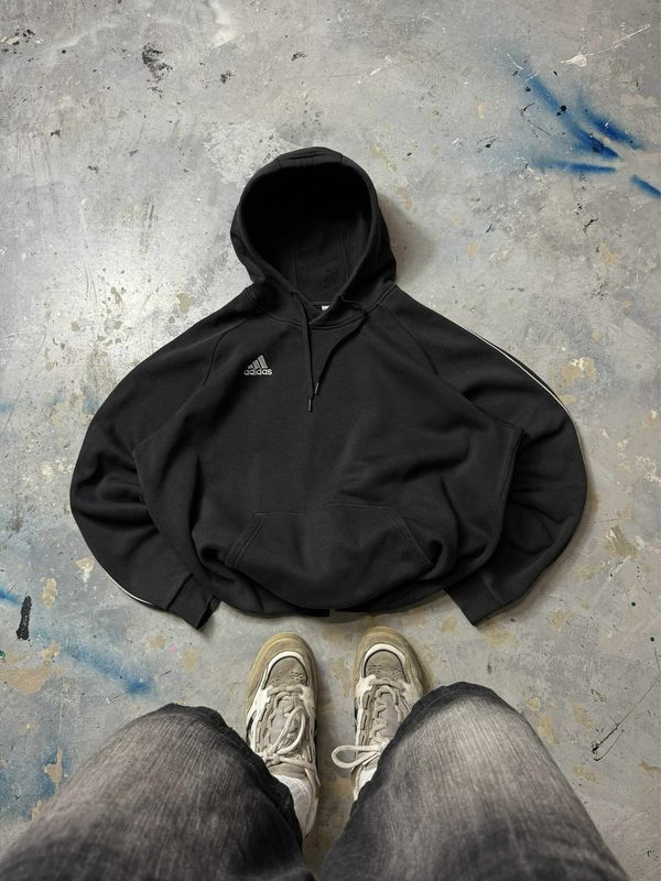 Bluza Adidas Basic Hoodie Black XL