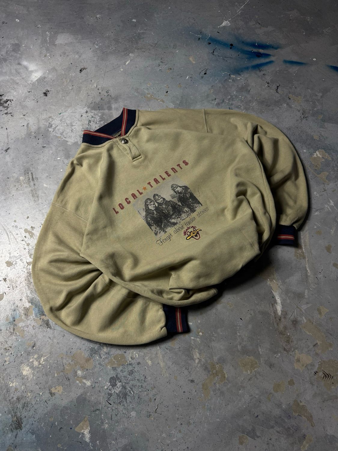Bluza Vagabond Local Talents Crewneck Beige M