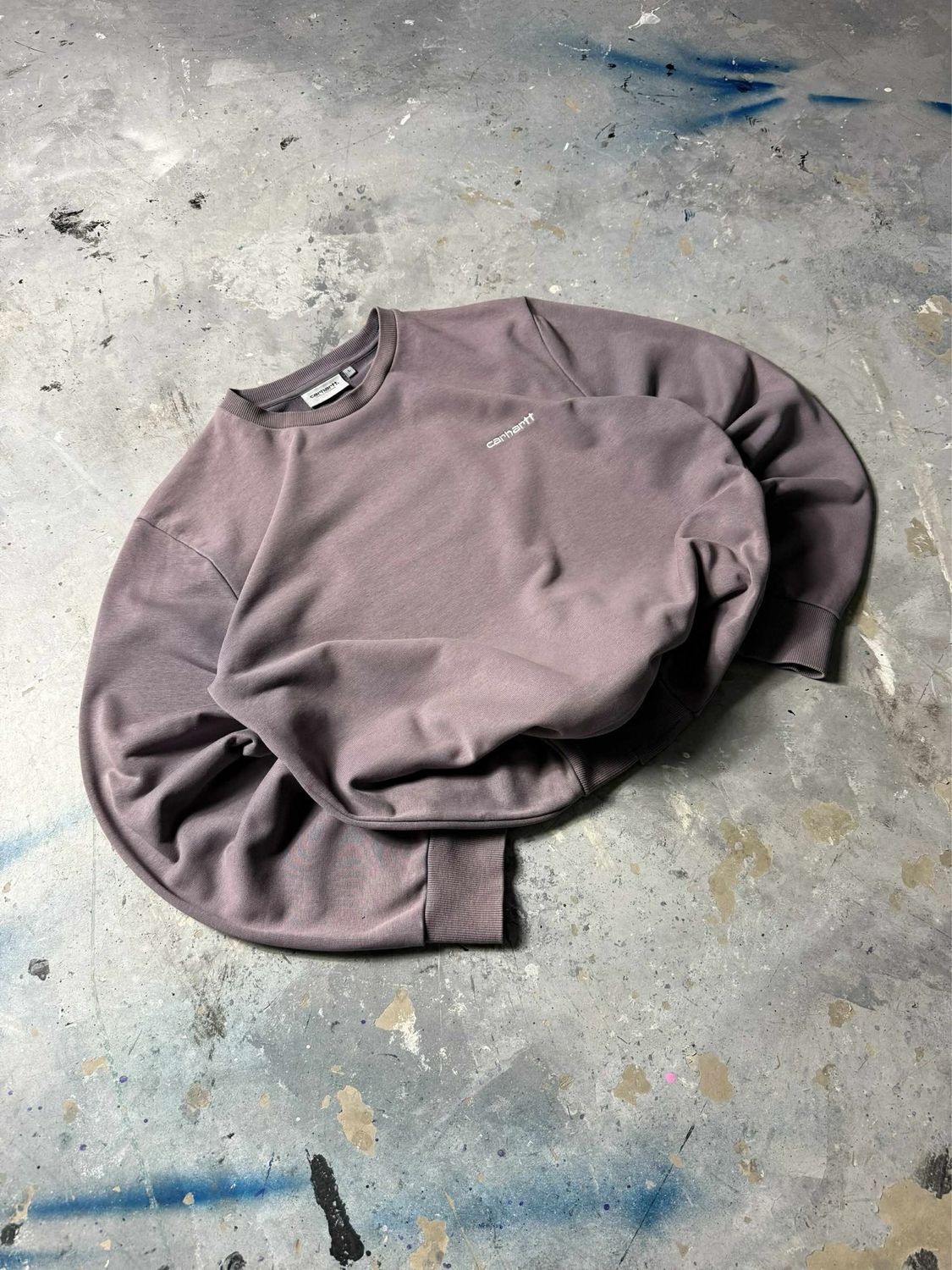 Bluza Carhartt Spellout Crewneck Violet L