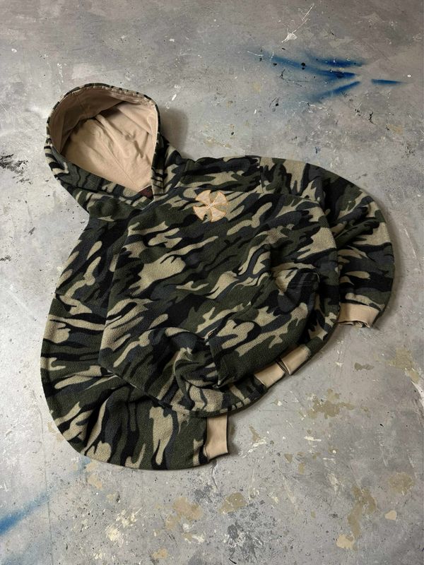 Bluza Northline Cross Logo Hoodie Moro L