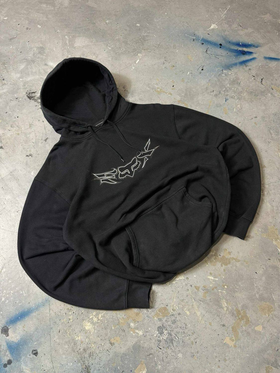 Bluza Fox Big Logo Hoodie Black L