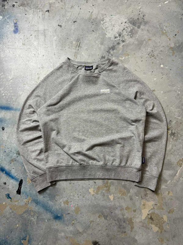Bluza Patagonia Basic Logo Crewneck Gray M