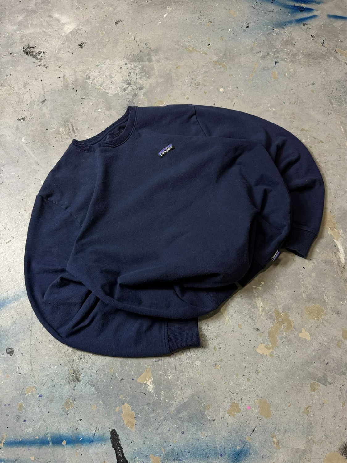 Bluza Patagonia Uprisal Basic Logo Crewneck Navy M