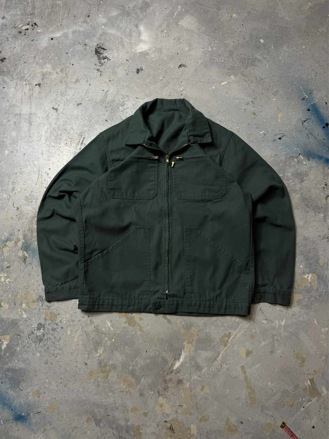 Kurtka Vintage Work Basic Jacket Green M