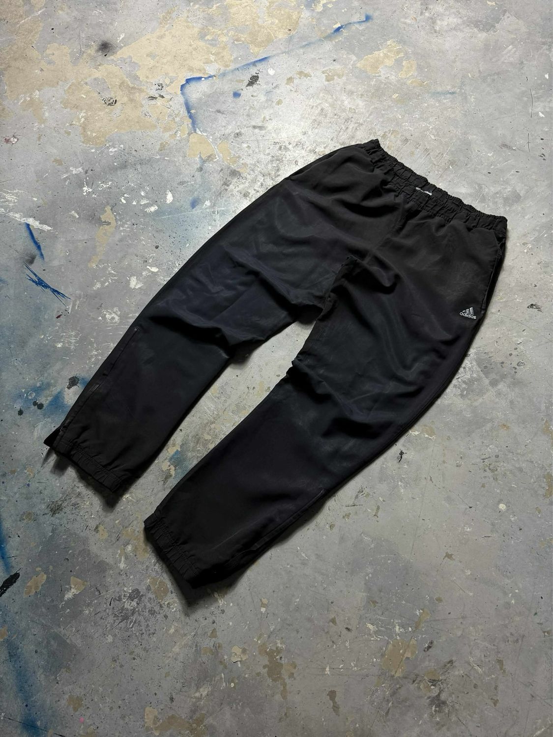 Spodnie Adidas Basic Logo Sport Pants Black