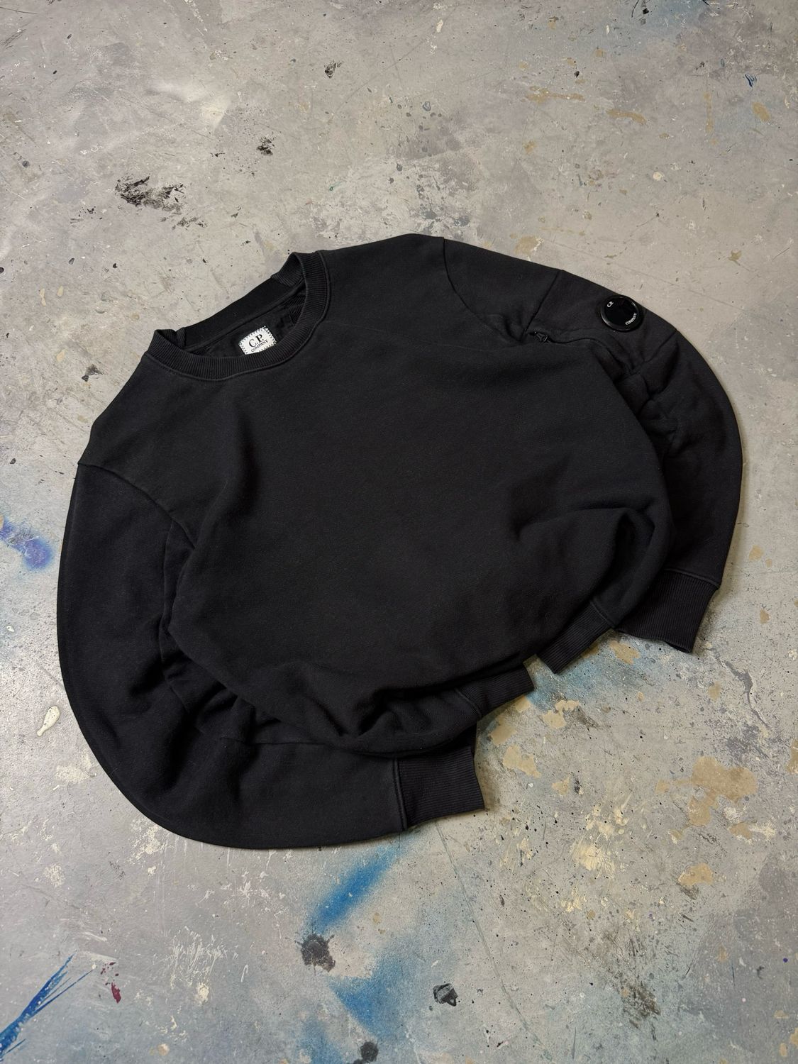 Bluza CP Company Pocket Crewneck Black S