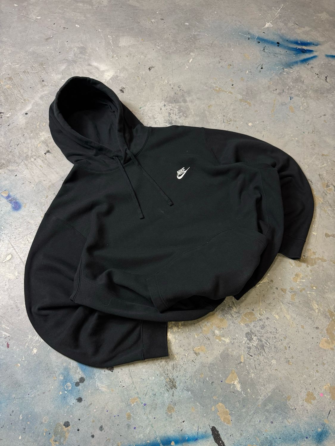 Bluza Nike Wh/Logo Hoodie Black XL