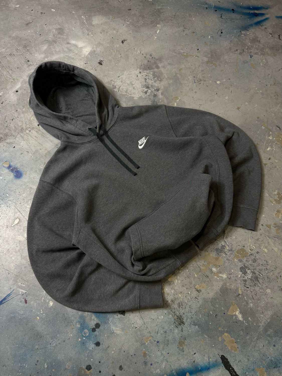 Bluza Nike Wh/Logo Hoodie Dark-Gray M