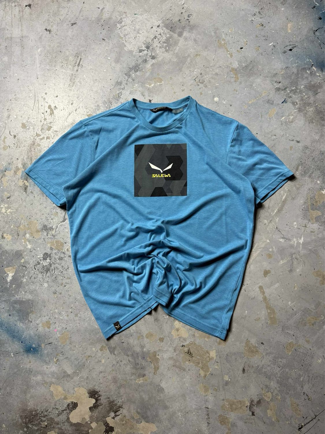 Koszulka Salewa Pure Box Tee Blue L