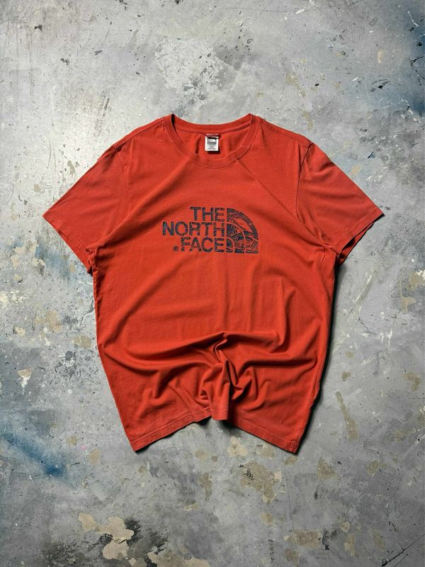 Koszulka The North Face Woodcut Dome Tee Orange L