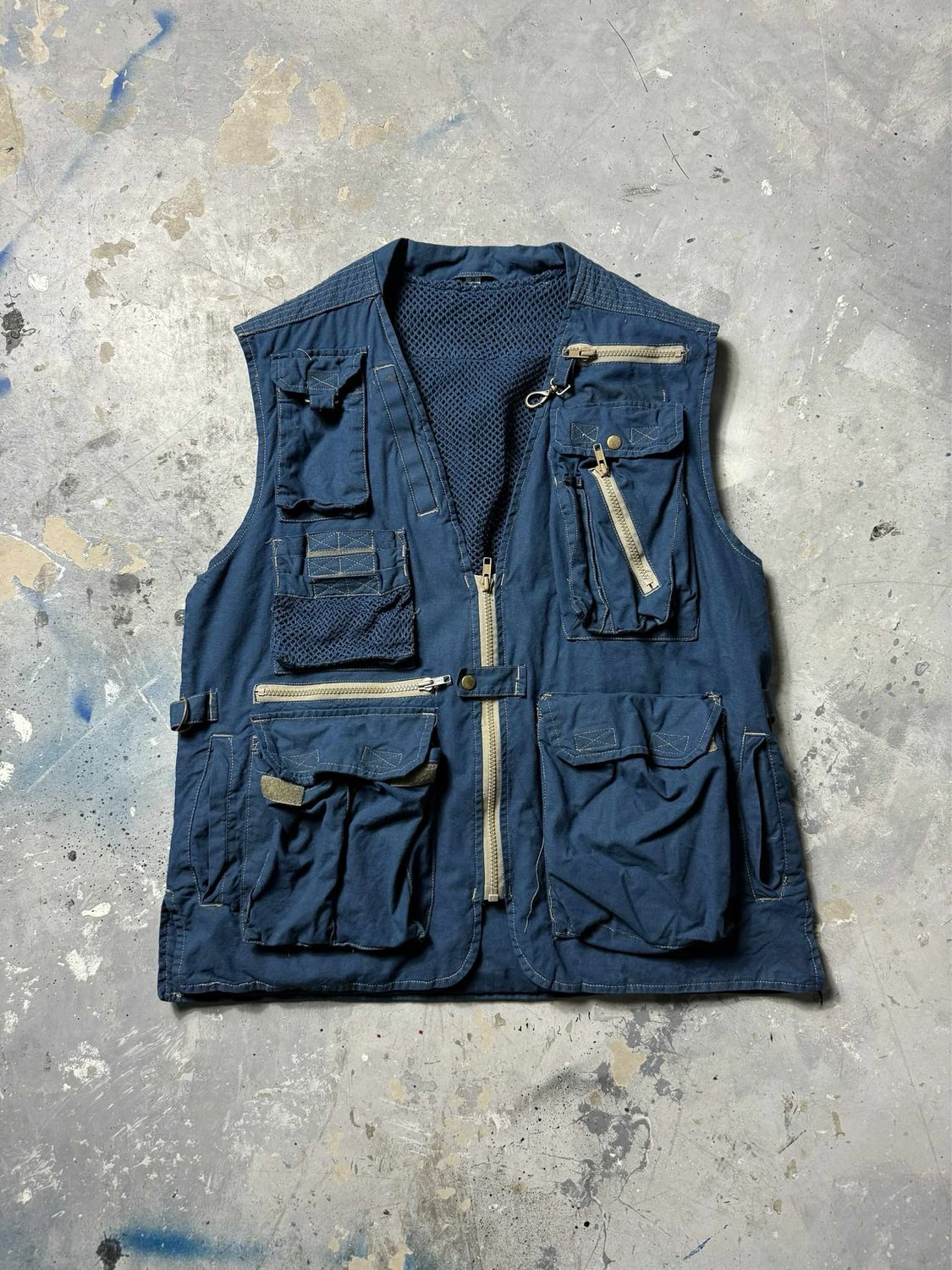 Kamizelka Fisherman Tech Vest Navy M