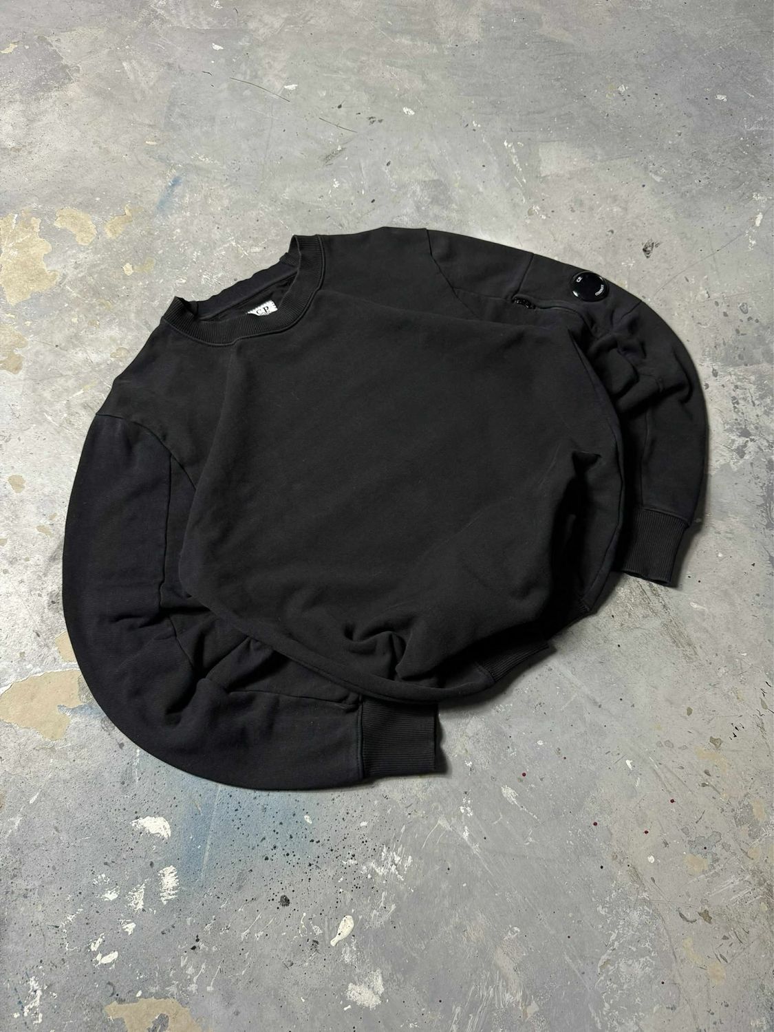 Bluza CP Company Pocket Crewneck Black M