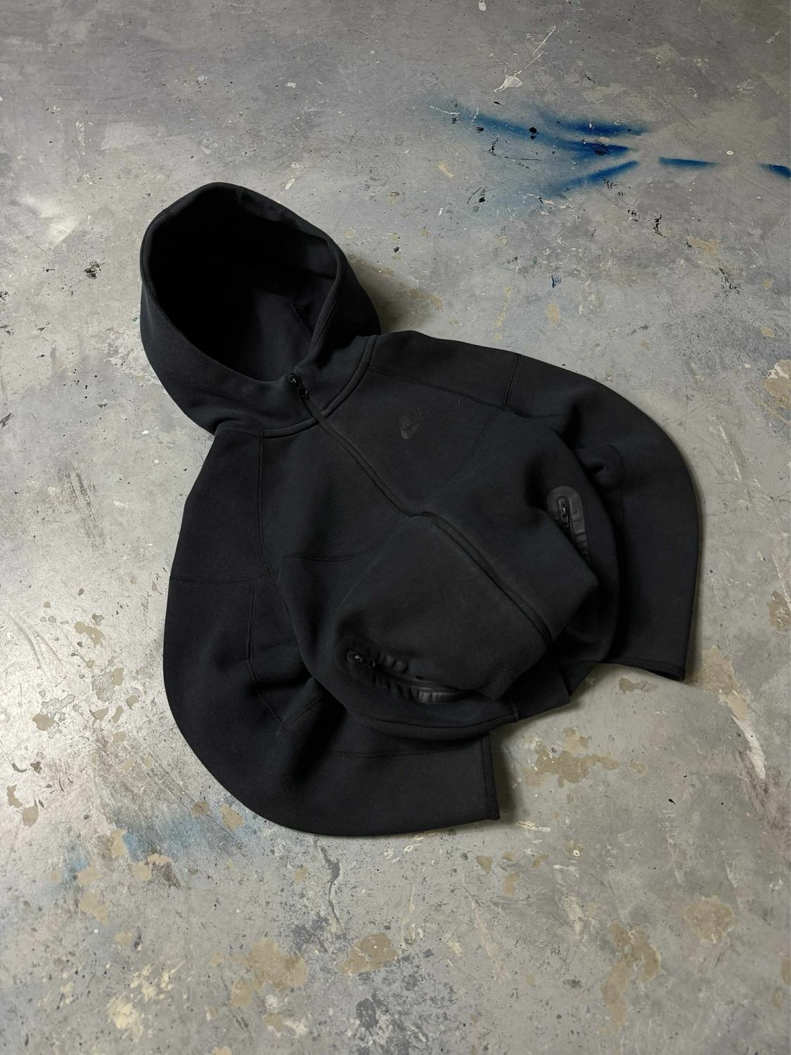 Bluza Nike Tech Fleece Zip Hoodie Black S