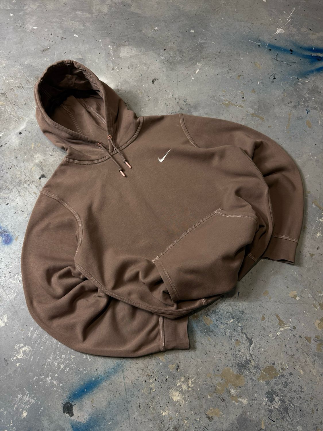 Bluza Nike Swoosh Hoodie Brown L