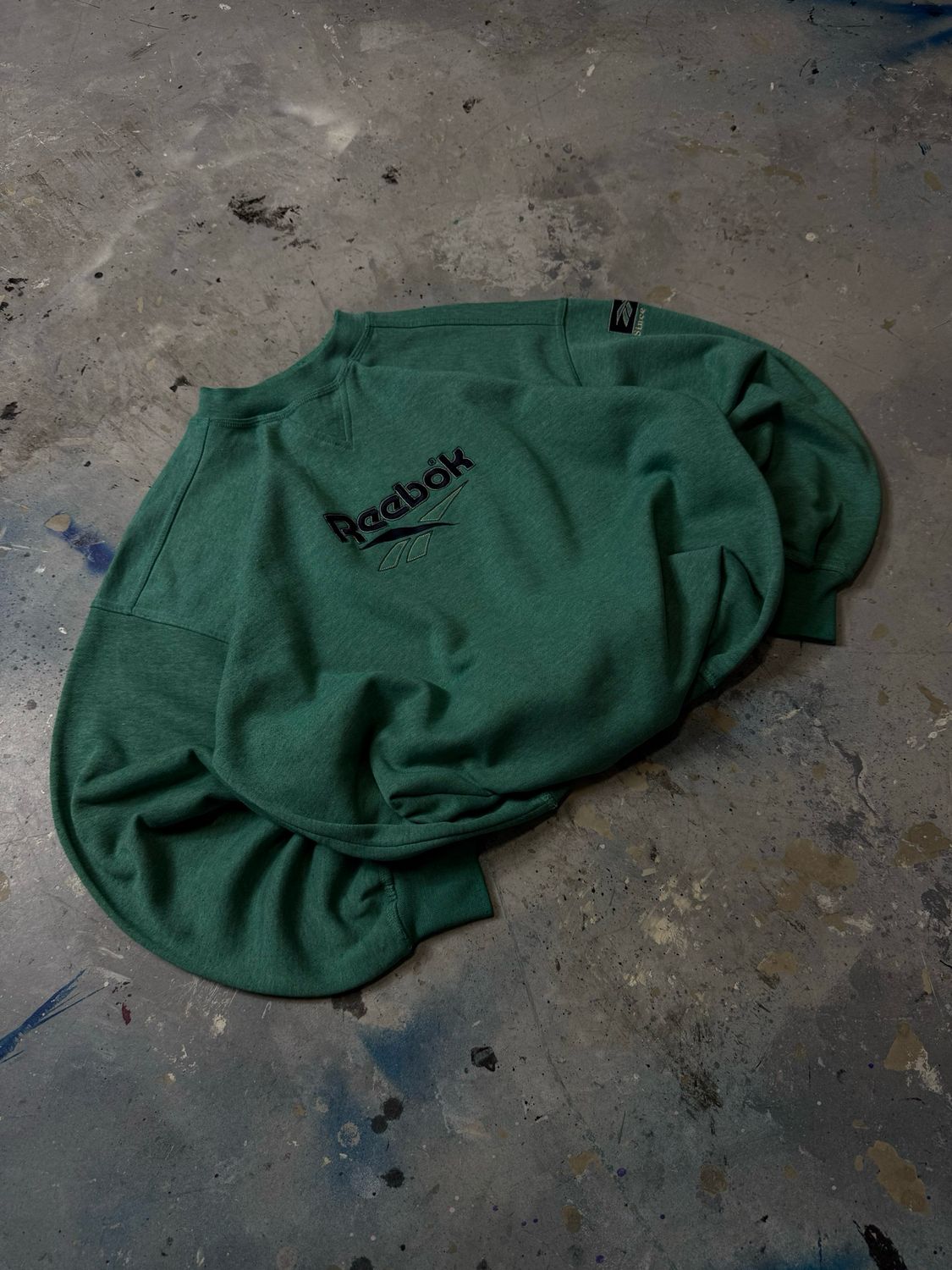 Bluza Reebok Vintage Logo Crewneck Ocean Green M