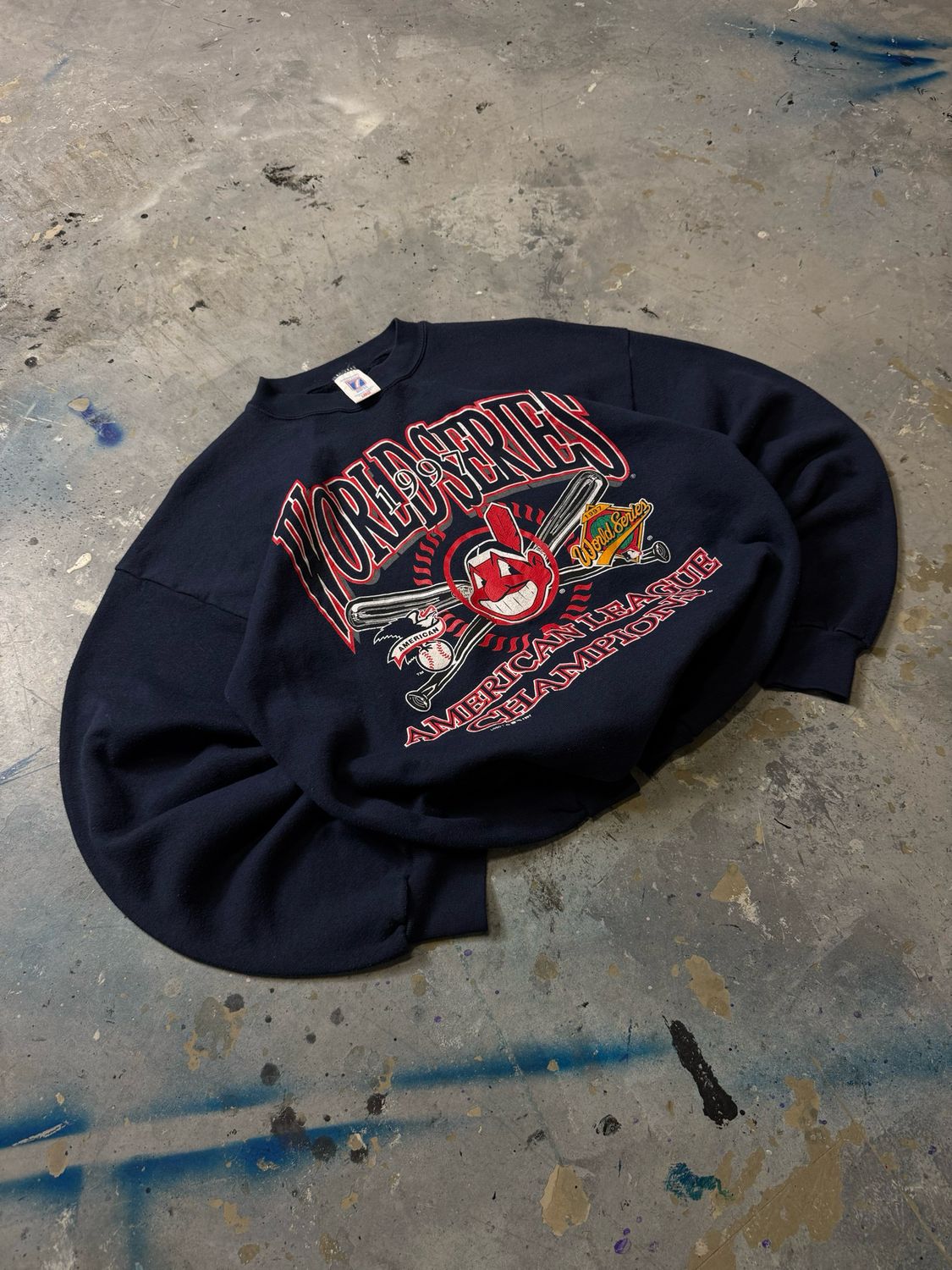 Bluza WS AL 97&#39; Championships Crewneck Blue M