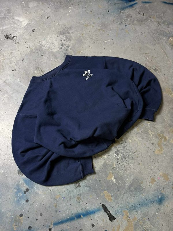 Bluza Adidas Originals Logo Crewneck Navy L