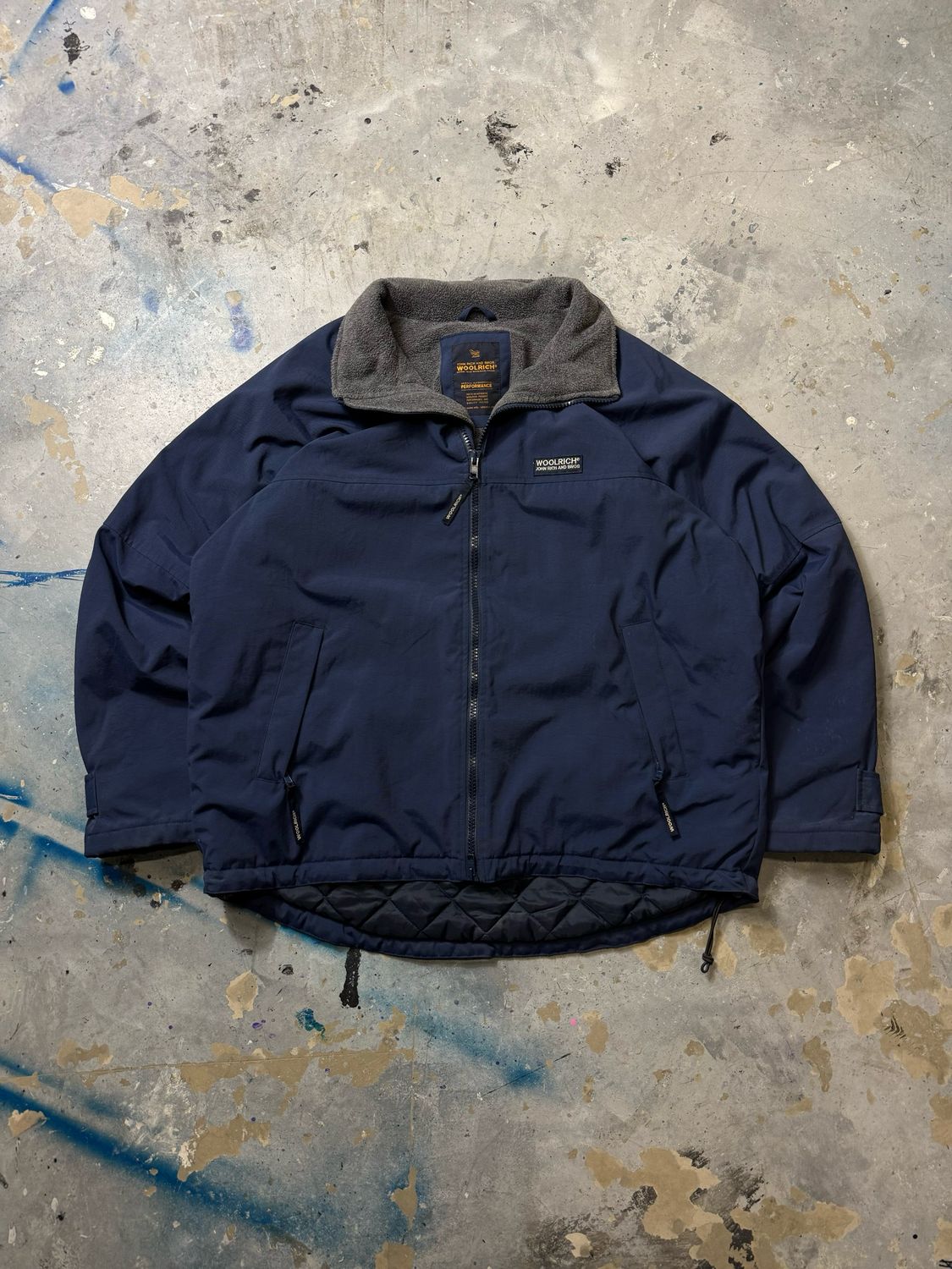 Kurtka Woolrich Fleece Jacket Navy XL