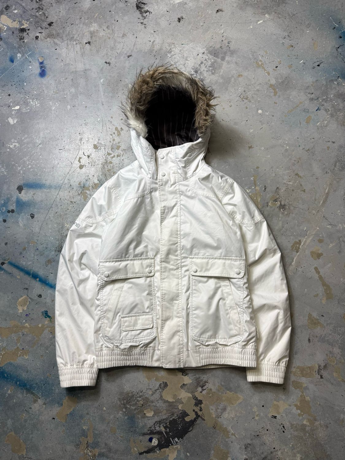 Kurtka Burton Winter Hooded Jacket White M