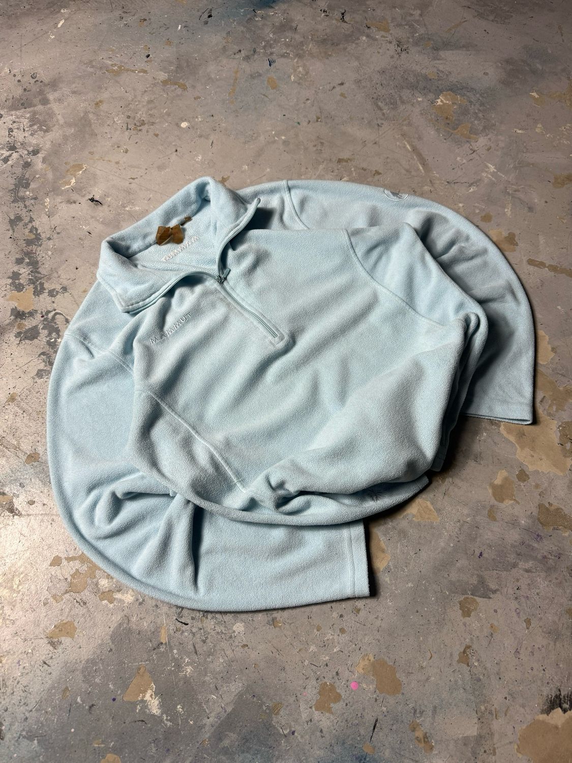 Polar Mammut Colar Zip Polar Light Blue M