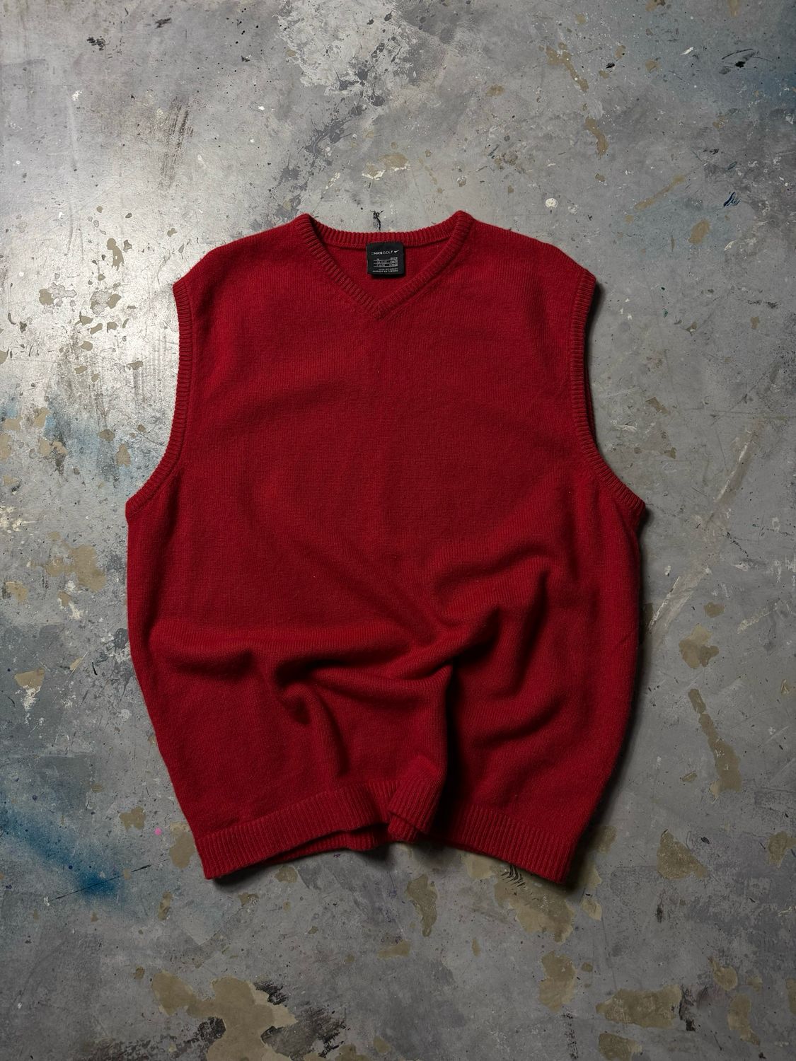 Kamizelka Nike Golf Basic Wool Vest Red M