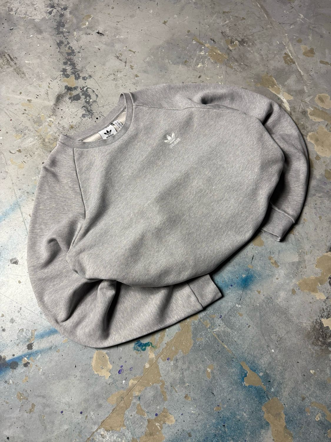 Bluza Adidas Originals Small Logo Crewneck Grey M