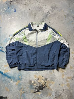 Bluza Diadora Football Tracksuit White/Navy XL